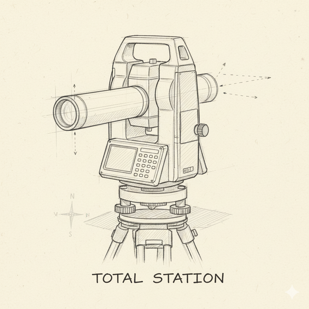 Total Station Sketch